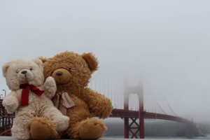 Golden Gate Bridge bei Nebel